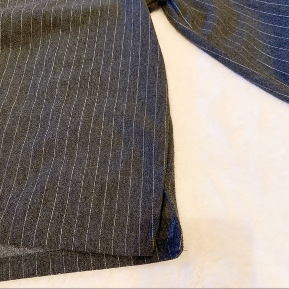 Zara Women Gray Striped Long Sleeve Top Size L - Picture 5 of 7